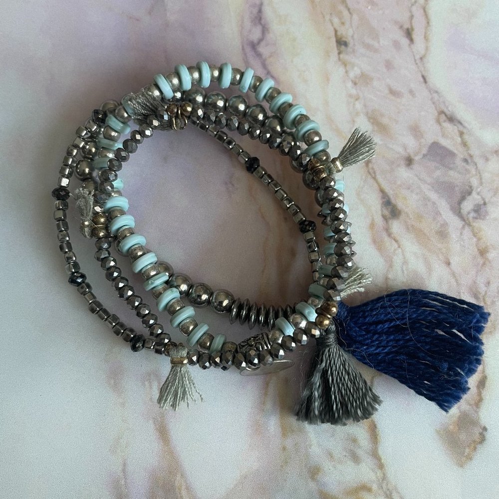 Stretch Bracelets (Navy)